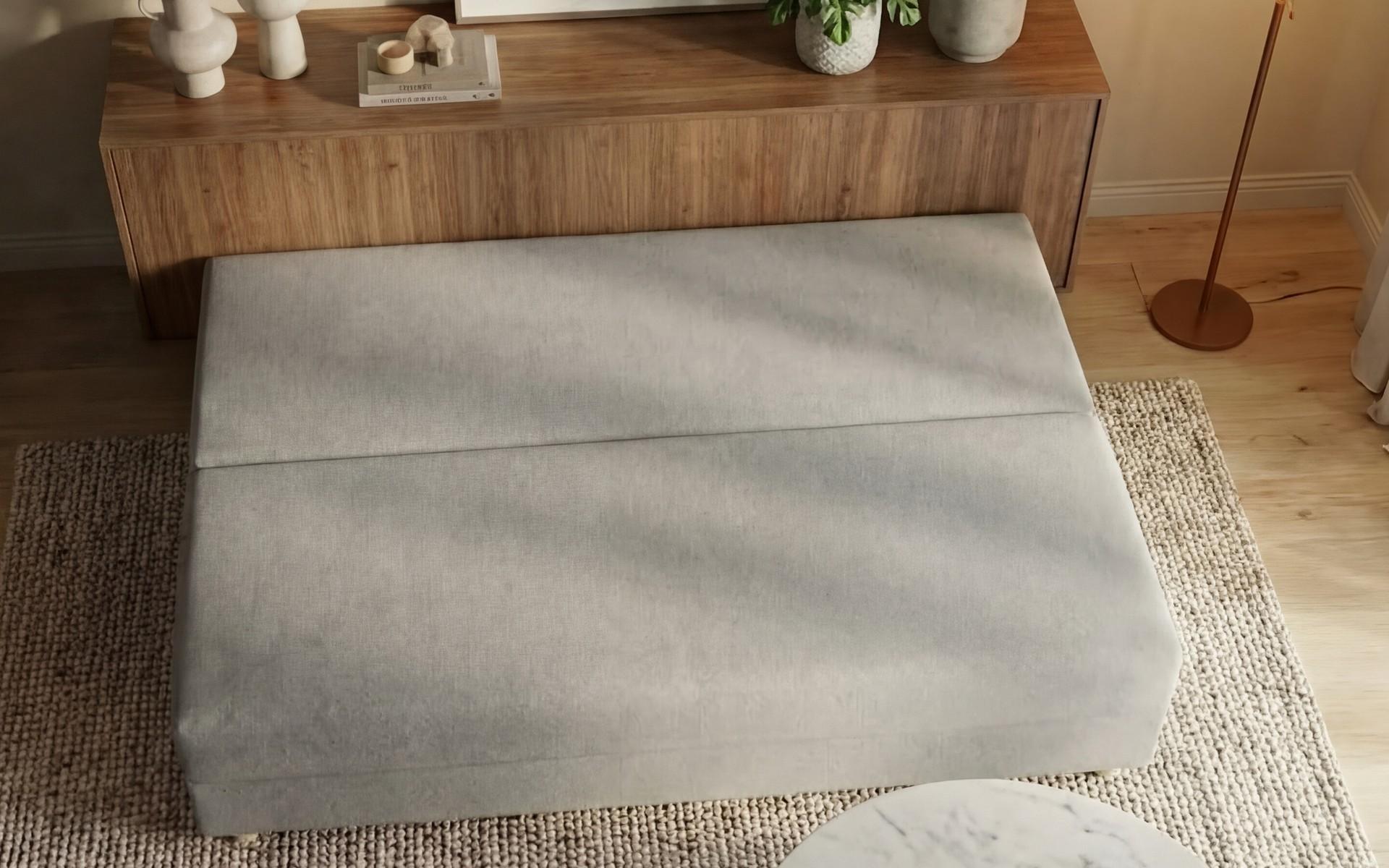 Extendable sofa Kami, grey + dark grey  5